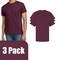 Gildan Ultra Cotton Maroon Short Sleeve T-Shirt Bundle for Heat Transfer, Crewneck Custom Printing Tee